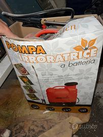 Pompa a spalla a batteria
