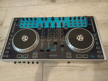 console dj numark n4 piu 2 casse db opera