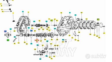 Ingranaggio 4 AS Aprilia AF1 Project 108 AP8502160