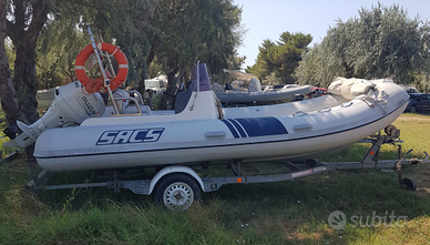 Gommone Sacs 5mt completo