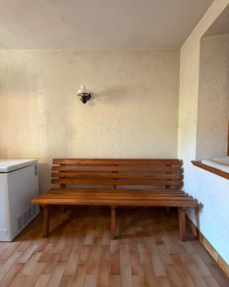 Panca vero legno