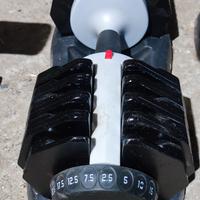 manubri regolabili da 2,5 a 25kg