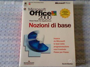 Microsoft Office 2000 VBA-Nozioni di base (con CD)
