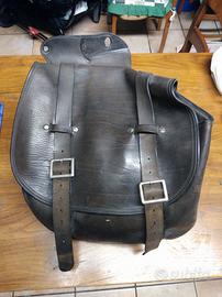 Borsa laterale in cuoio