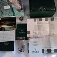 Rolex scatola/corredo Full/set submariner 16613