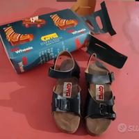 pop wheels sandali zeppe con ruote estraibili