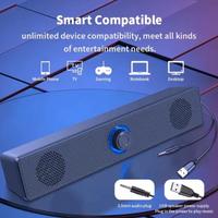Soundbar wireless Bluetooth e usb per TV PC ecc
