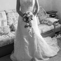Vestito da sposa bianco per donna