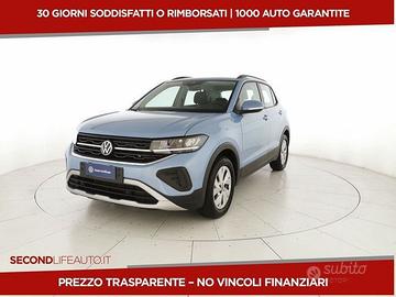 Volkswagen T-Cross 1.0 tsi Life 95cv