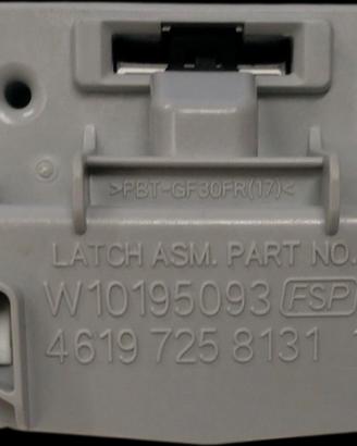 CHIUSURA PORTA W10195093 LAVASTOVIGLIE WHIRPOOL

