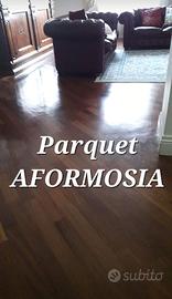 Prestigioso parquet AFORMOSIA classico
