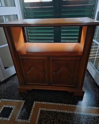 mobile porta Tv con rotelle girevoli
