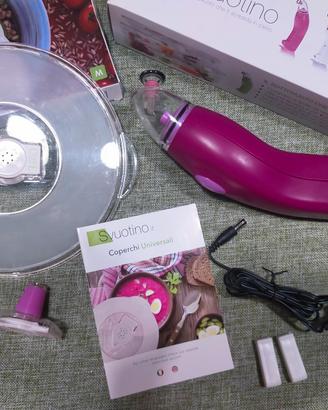 svuotino sottovuoto alimentatore tappo coperc