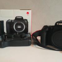 Canon EOS 77D + obbiettivo EFS 18-55 + accessori 