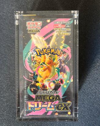 Pokemon mega dream ex box jap sigillato con teca