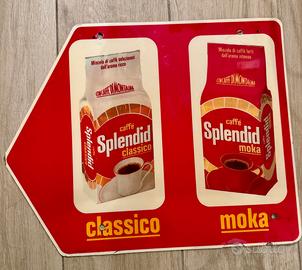 Insegna pubblicitaria Caffè Splendid vintage