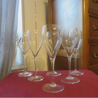 Bicchieri in puro cristallo Baccarat no lalique