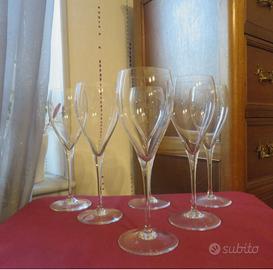 Bicchieri in puro cristallo Baccarat no lalique