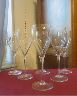 Bicchieri in puro cristallo Baccarat no lalique