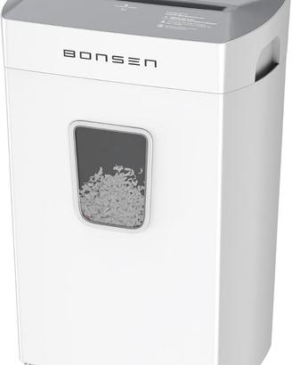BONSEN Distruggidocumenti 12 Fogli Microframmento