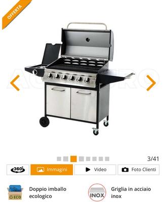 barbecue a gas