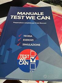 libro MANUALE TEST WE CAN