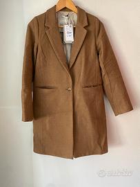 Cappotto beige cammello