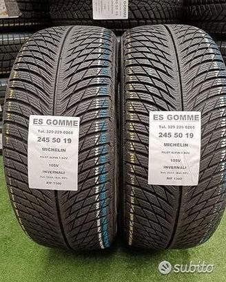 2 gomme 245 50 19 MICHELIN INV RIF1340