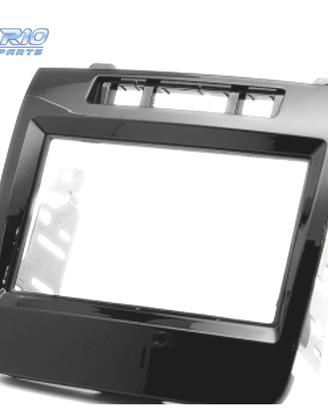 CORNICE NERA LUCIDA RADIO 2-DIN PER VOLKSWAGEN VW 