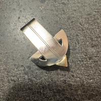 Fermasoldi Balestra argento e oro