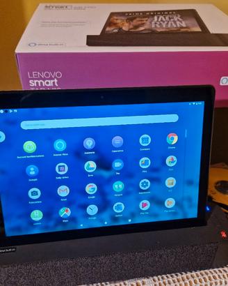 Lenovo Smart Tab M10 con dock station