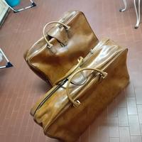 Valigie vintage in cuoio