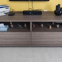 Mobile TV / Madia bassa in legno – stile moderno