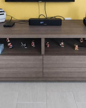 Mobile TV / Madia bassa in legno – stile moderno