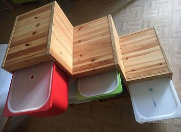 Mobile in legno massello TROFAST (ikea)