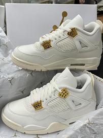 Jordan 4 Retro Metallic Gold "Taglia 42"