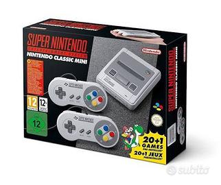 Super Nintendo Classic Mini con 21 giochi