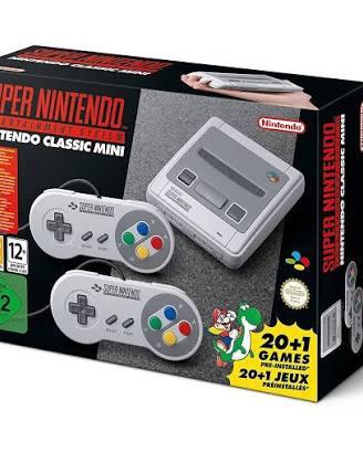Super Nintendo Classic Mini con 21 giochi