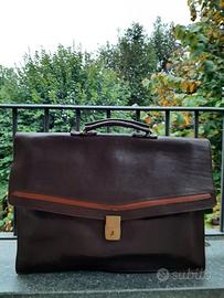 borsa porta documenti in pelle