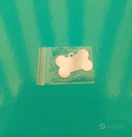 Targhette ciondoli cane da incidere