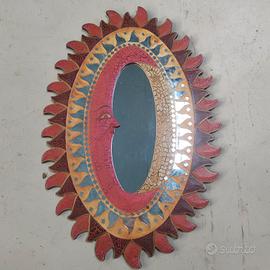 Specchio etnico sole luna