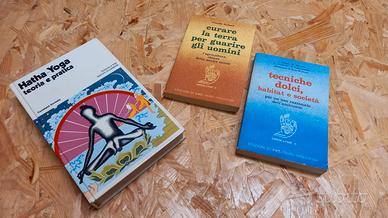 3 libri HATHA YOGA bio benessere curare se stessi