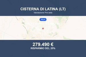 Immobile in asta di 310 m² con box auto a Cisterna