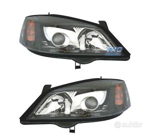 FARI XENON PER OPEL ASTRA G 97-04 FONDO NERO
