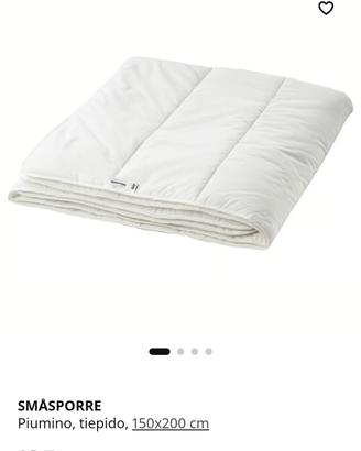 piumino letto ikea 1 piazza -NUOVO