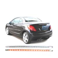 TERZO STOP PER PEUGEOT 207 CC A LED CROMATO