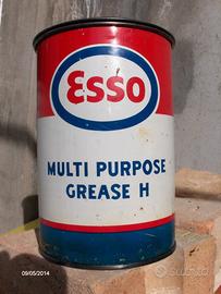 Barattolo in latta Esso