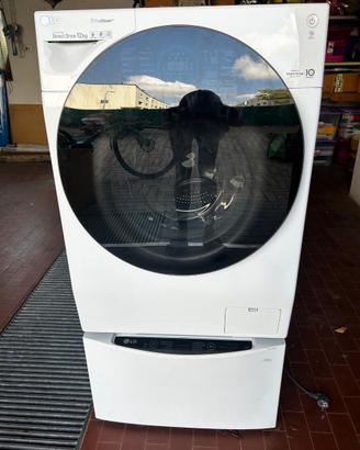 LG TWINWash 12 kg + 2 kg – Lavatrice Doppia