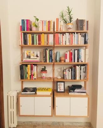 LIBRERIA IKEA MODULARE E IN BAMBOO