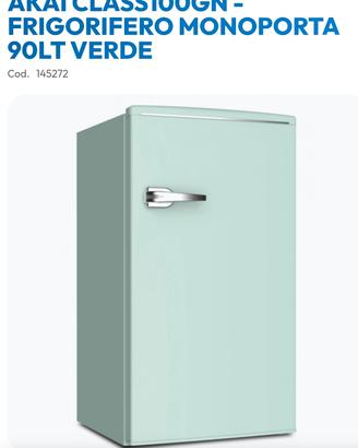 frigorifero AKAI colore verde 90LT